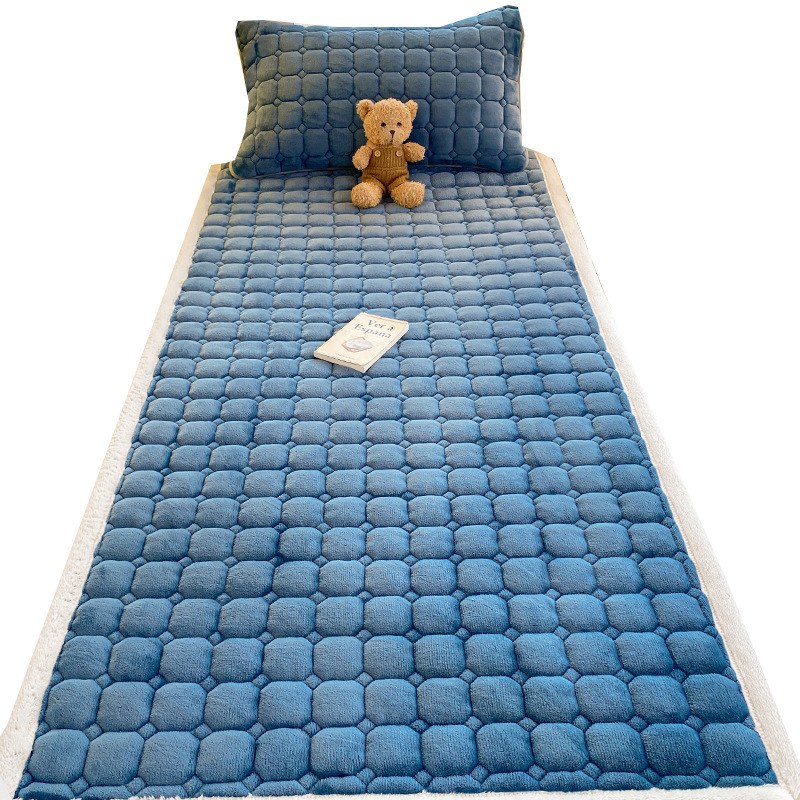 Colchón de lana de leche gruesa en invierno, colchón de cama doméstico, colchón de cama caliente, colchón de lana de coral, colchón de cama de invierno y invierno