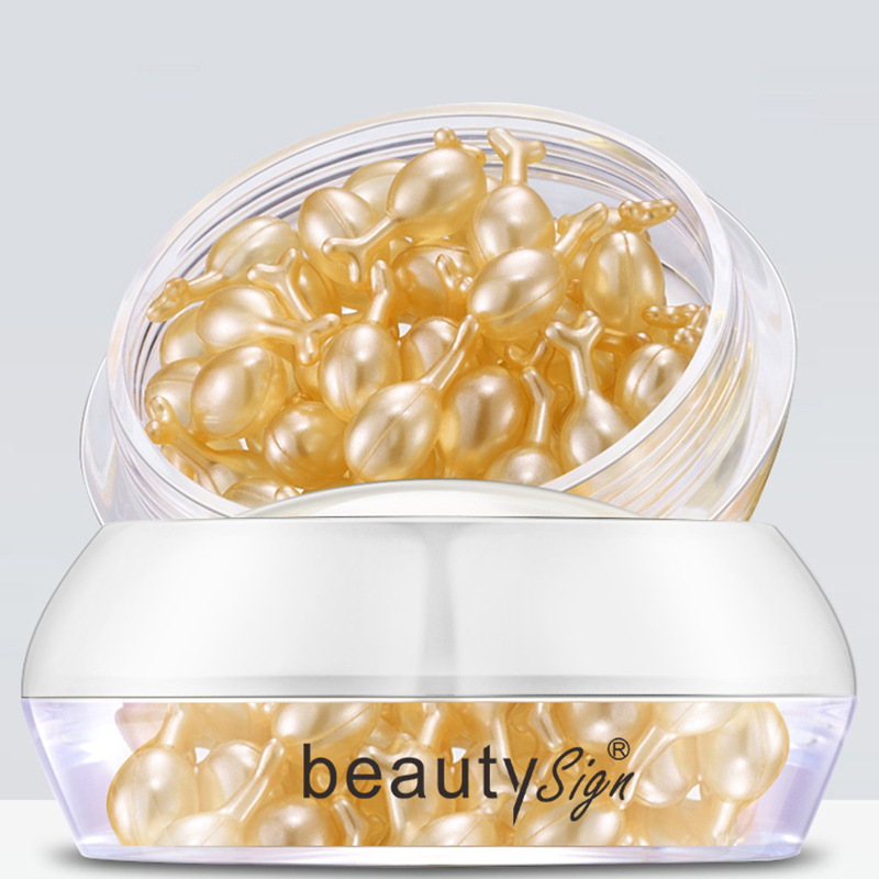 Beauty Sign Fullerene Anti-Wrinkle Placenta Essence Gentle and Convenient Moisturizing Spot Delivery