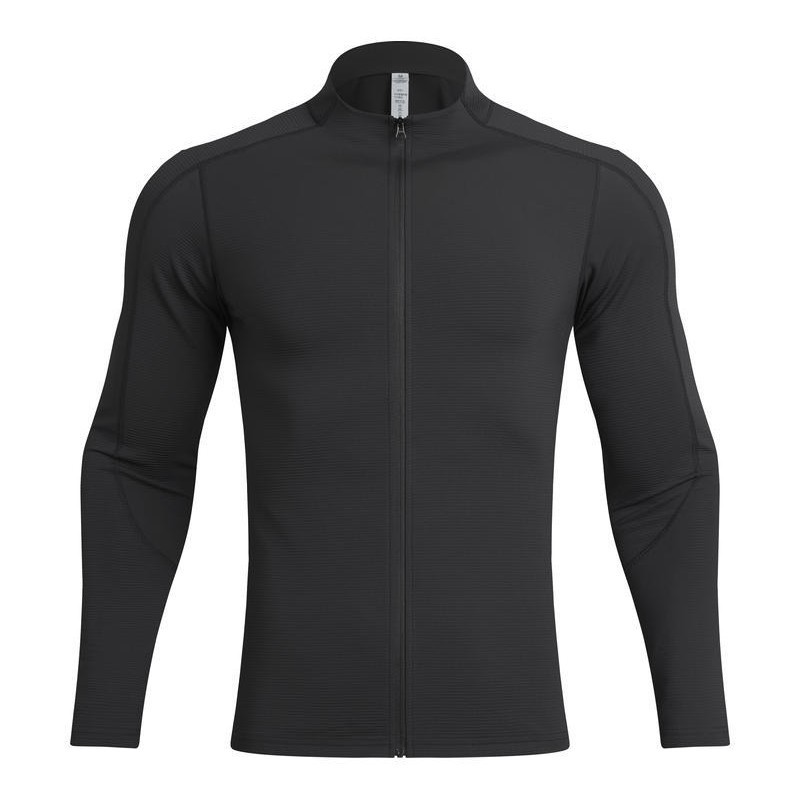 Moda deportiva chaqueta de punto entrenamiento ciclismo transpirable chaqueta de manga larga ropa de entrenador de baloncesto chaqueta de secado rápido