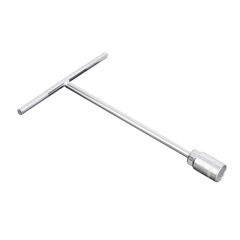 T-Shaped Socket Wrench Multifunctional Mirror-Finish Manual T-Shaped Socket Wrench Automotive Assembly and Repair Socket Wrench Wholesale
