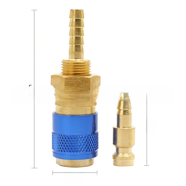 M6 welding machine, water fast inserting blue water -cooled welding tank cooling water tank water -cooled equipment joint 6mm step -in