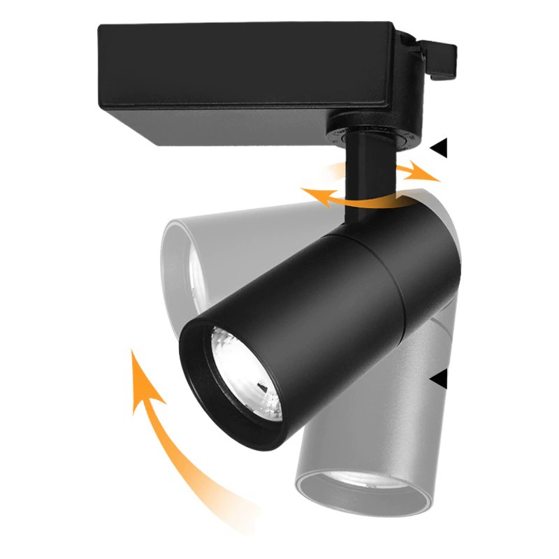 Чжуншань завод светодиодный накладной Трековый светильник магазин одежды коммерческий COB Трековый светильник прожектор магазин слайд свет оптом