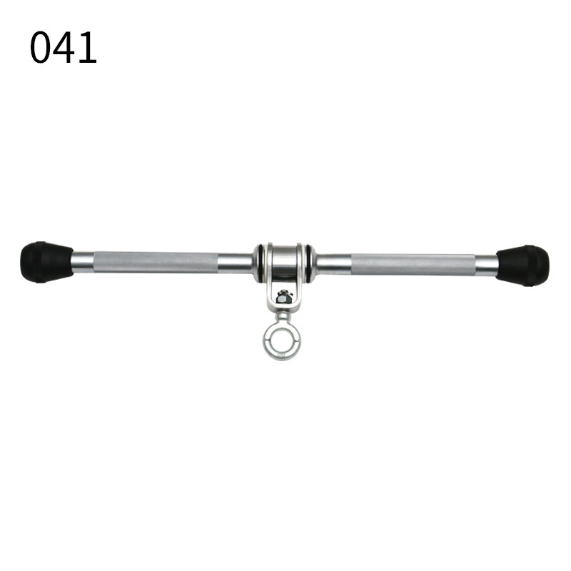 フィットネス機器補助アクセサリーハンドル筋力トレーニング器具A3スチールハイプルダウンロッドプルバックロッド|undefined