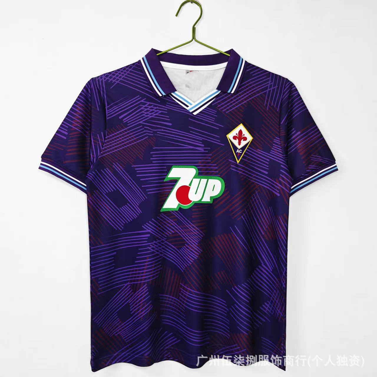 Lotto x ACF Fiorentina Retro 1992/93 Home Jersey Purple