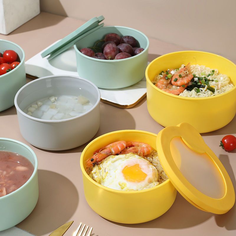 オフィスワーカー向けの弁当箱、電子レンジ対応、蓋付き弁当箱、インスタイルの無地の密閉保存箱|undefined