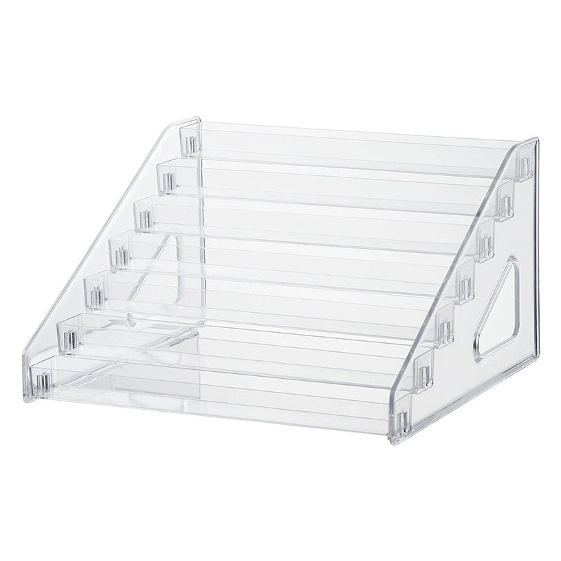 Стеллаж для ногтей многослойный прозрачный ящик для хранения клея для ногтей стеллаж для маникюрного салона стеллаж для хранения косметики шаг за шагом