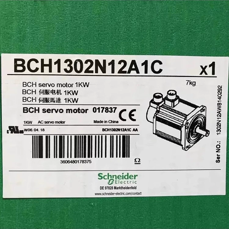 1Kw новый оригинальный BCH1302N12A1C Серводвигатель 20-битный кодер без ключа