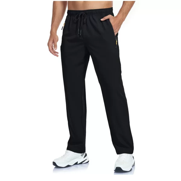 Cross Autumn Men's New Lightweight Hiking Pants Breathable Quick Dry Waterproof Camping Fishing Running Sports Jogging Trousers
