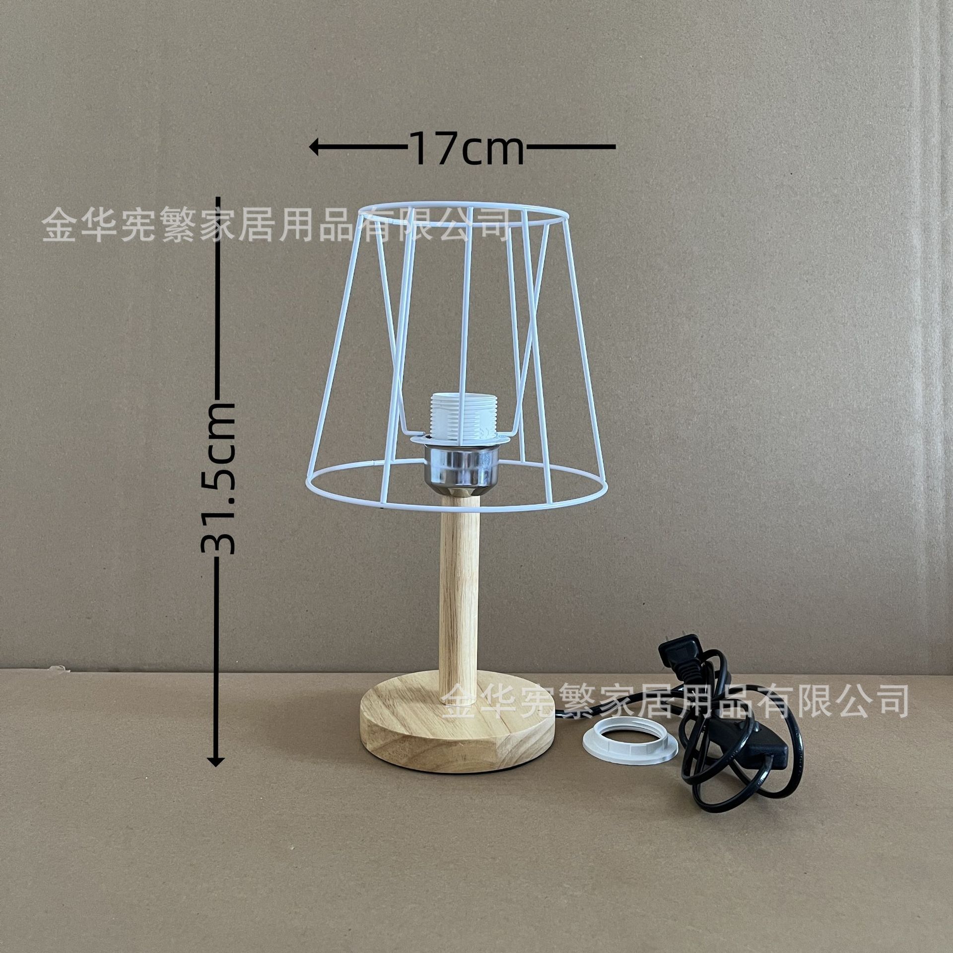 12x17x16 직선 철 프레임 + 21 높이 통나무 베이스