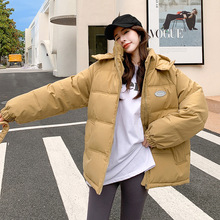 #8809 韓版羽絨棉服女小個子2022年冬外套加厚短款寬松面包服潮