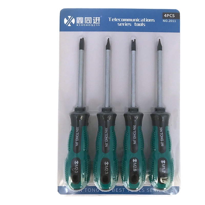 Destornillador tipo M destornillador profesional de forma única especial destornillador herramienta de mano tipo U tipo Y triángulo reparación destornillador traje