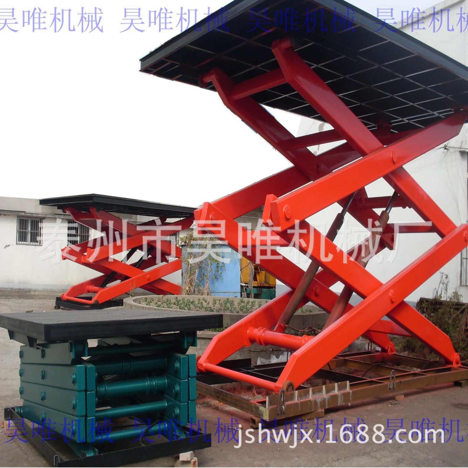 全新剪叉移动式升降机户外高空作业平台车自行走升降机升降台8米