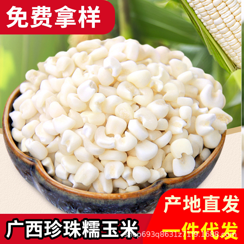 Authentic Guangxi Xincheng waxy corn head corn crushed corn particles peeled porridge boiled sugar water coarse cereals wholesale Authentic Guangxi Xincheng waxy corn head corn crushed corn particles peeled porridge boiled sugar water coarse cereals wholesale