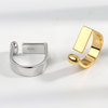 Brand retro small design ring, Korean style, simple and elegant design, trend of season, European style, on index finger