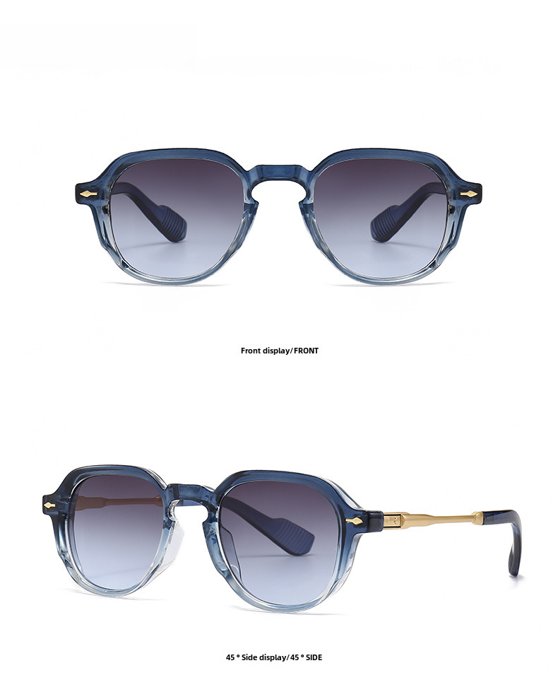 Herren Sonnenbrille Mit Schmalem Rahmen Für Den Streetstyle_voghion.com