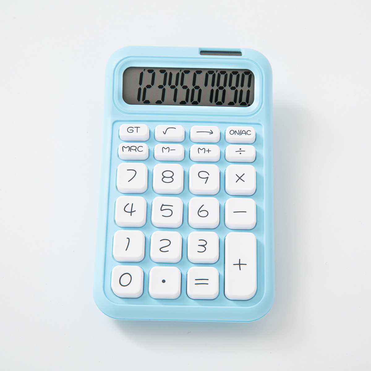 Transfronterizos silenciosos de pantalla grande teclado mecánico calculadora portátil simple contabilidad financiera estudiantes de estudio oficina mayorista