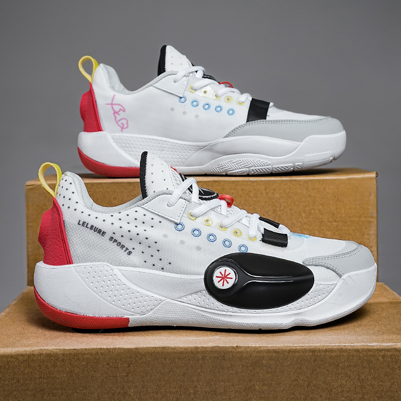 Sonido 12 zapatos de baloncesto juveniles zapatos profesionales de combate real, zapatos de campo de cemento transpirables, zapatos de carrera image 10