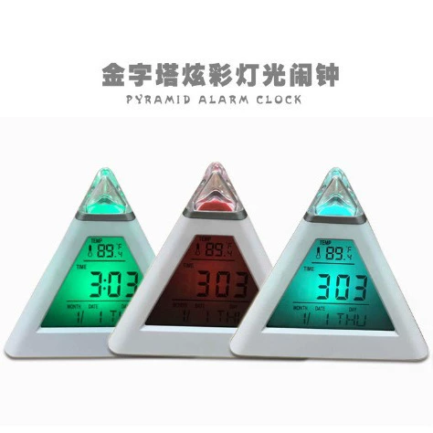 Красочные Часы, Треугольник Часы, Золотая Башня Часы, Красочные Вечный Календарь, Красочные Часы, Часы Вечный Календарь