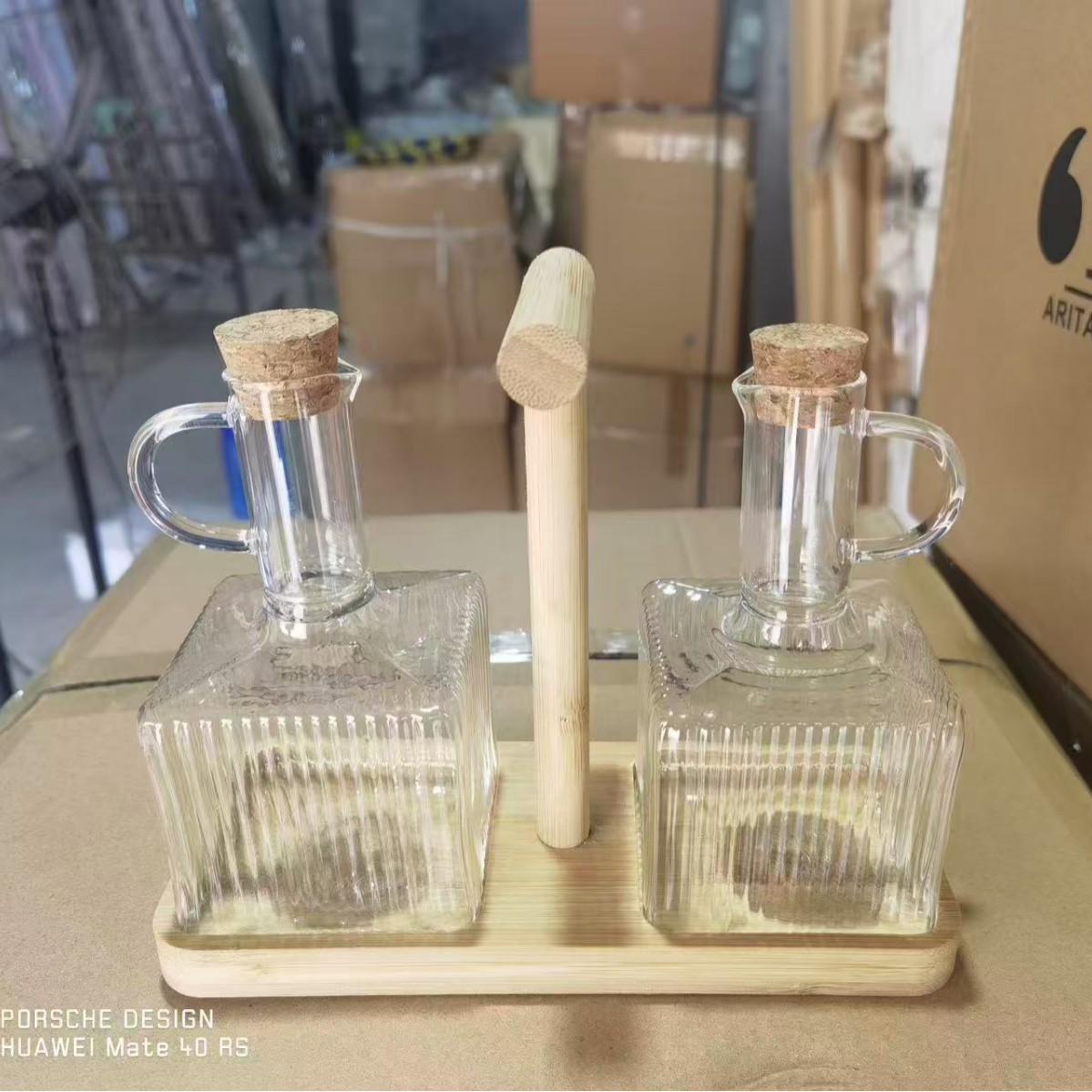 Recipiente para aceite de borosilicato de alta resistencia, botella de vidrio resistente al calor para almacenar aceite, recipiente para aceite comestible, botella para salsa de soja, artículos de cocina, botella para condimentos.