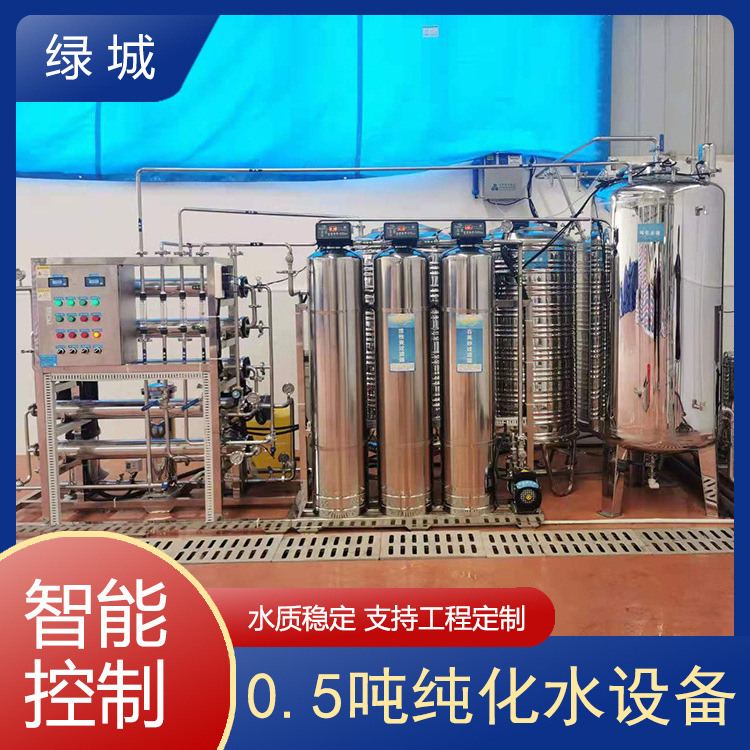 厂家0.5吨1t2t纯水设备 湖北食品饮料罐头 全自动化反渗透设备