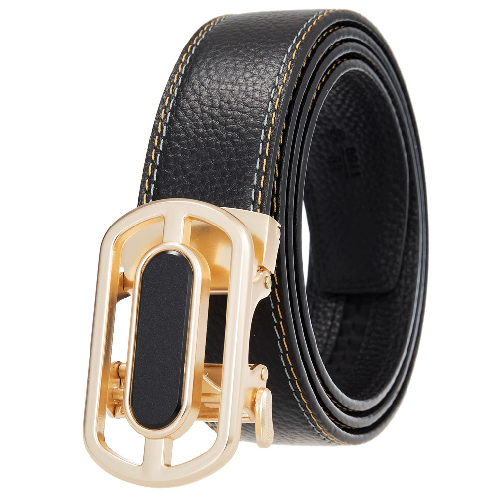 Fashionable leather durable double-sided belt, cowhide