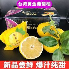 葡萄柚台湾青皮黄心文旦柚应季孕妇新鲜水果甜黄肉甜西柚整箱包邮