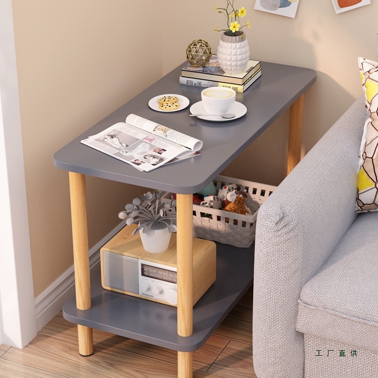 Simple Sofa Side Table, Coffee Table, Bedroom Bedside Table, Bedside Table, Living Room Side Cabinet, Mini Corner Table, Removable