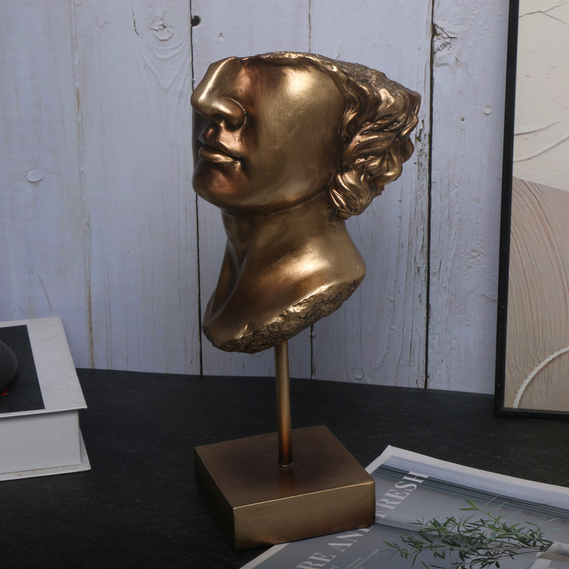 Creative Resin Crafts Living Room Desktop Decoration David Statue Head Sculpture Ornaments Art Supplies Sketch Creative Resin Crafts Living Room Desktop Decoration David Statue Head Sculpture Ornaments Art Supplies Sketch