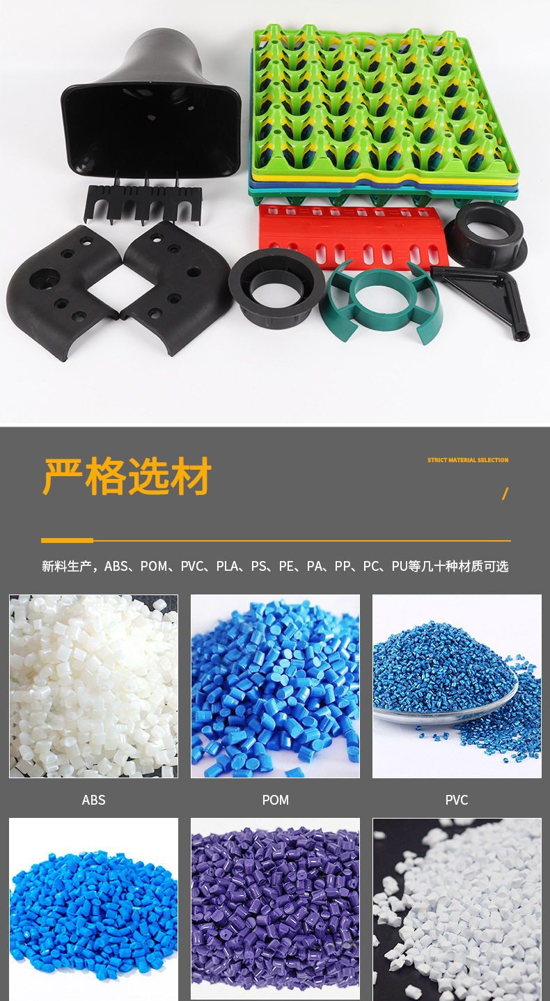 Injection Molded Parts, Rubber Molded Parts, Fluorine Rubber Plastic Molds, Abs Enclosures, Electronic Components, Molded Parts, Automotive Parts