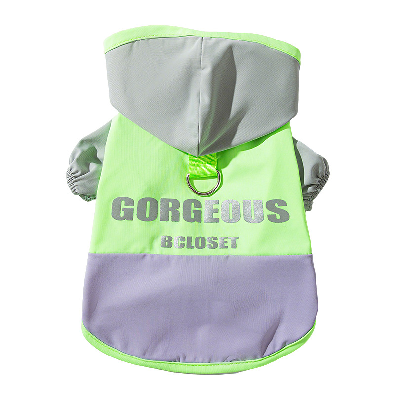 Perros verano al aire libre frío protección solar con capucha ropa de protección solar perros pequeños y medianos Teddy Bichon prevención de insolación ropa para perros