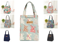 Korean style small fresh thermal insulation lunch bag outdoor portable aluminum film thickened waterproof insulation bag picnic ice bag insulation bag