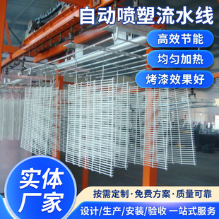 Painting Equipment Production Line Manufacturers Supply Mechanical Equipment, Small Plastic Dipping Equipment, Refrigerator Shelf Plastic Dipping Equipment