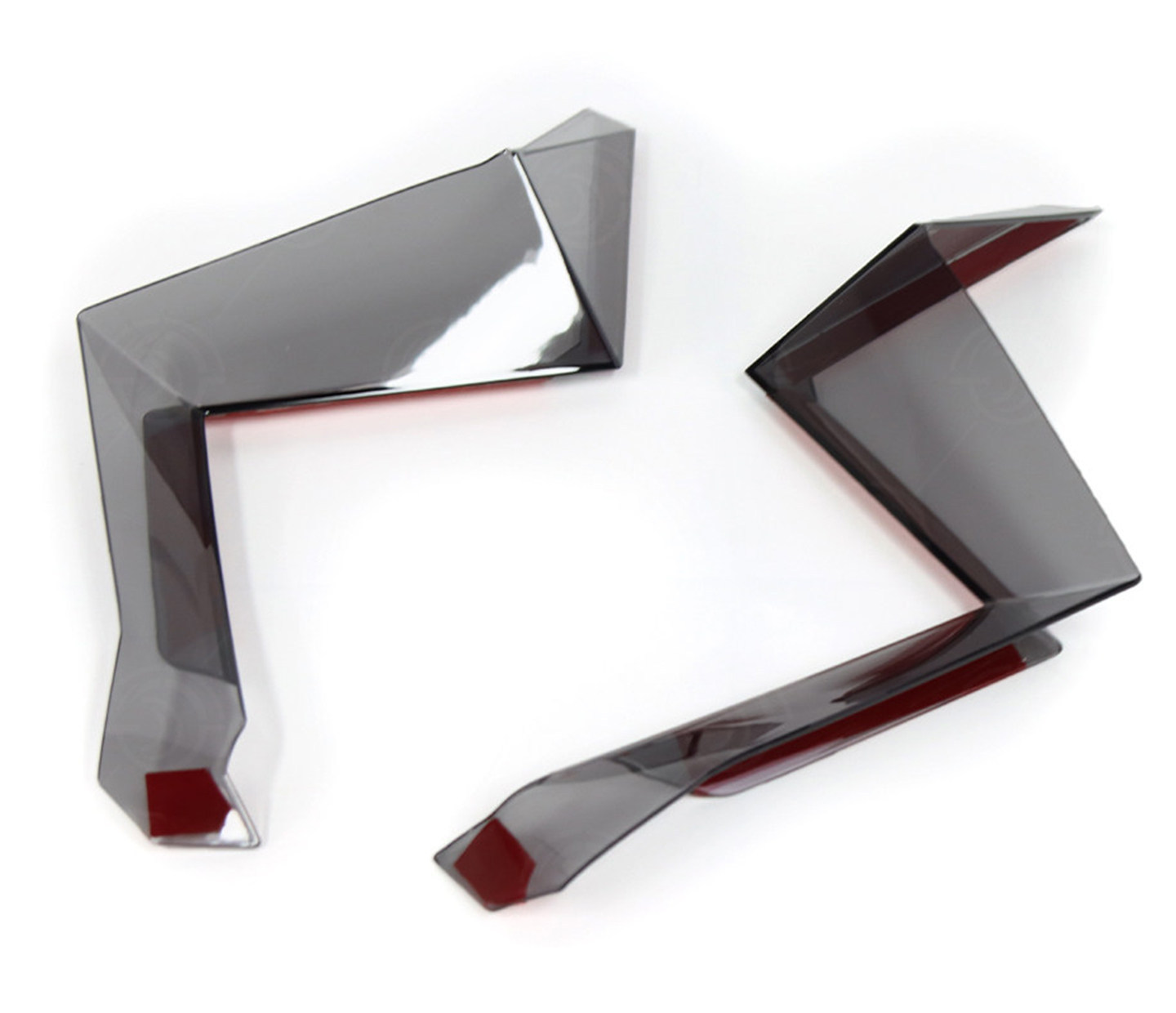 Suitable for the modification of the Lingshi 368G side wind deflector, leg wind shield, leg protector, body aerodynamic spoiler, side wind deflector accessories
