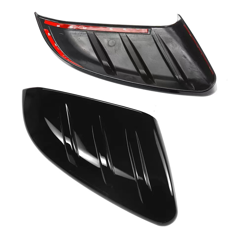 Suitable for 16-21 Honda Civic Fk7 Fk8 Black Rearview Mirror Cover Reversing Mirror Housing Cover
