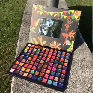 Cross-border 99 color Brazil wind foreign trade hot stage makeup eye shadow plate multi-color cos eye shadow foreign trade Wholesale