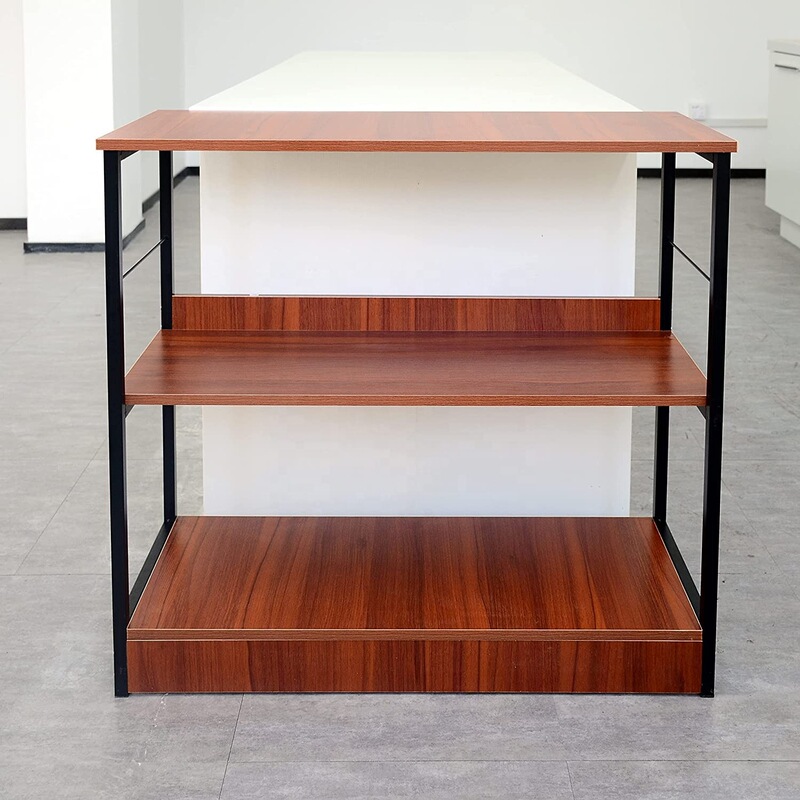 Modern Kitchen Rack Floor-Standing Multi-Layer Microwave Rack Kitchen Supplies Storage Rack Can Be Used to Store Tableware Storage Rack