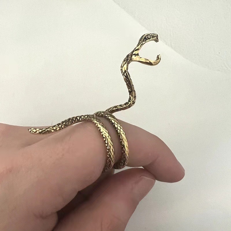 Zigarettenclip Trendsetter Rauchen kreatives Geschenk Schmuck dominanter Drachenring Zigarettenspitze_voghion.com