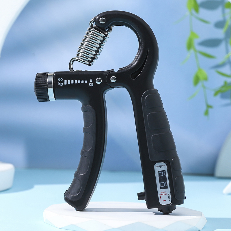 カウント握力器指トレーニングアマゾン国境を越えて調整可能なカウント5-60握力器練習腕力携帯|undefined