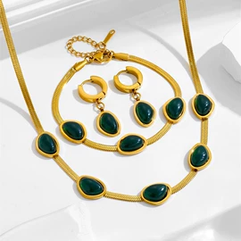 首饰套装;项链;手镯