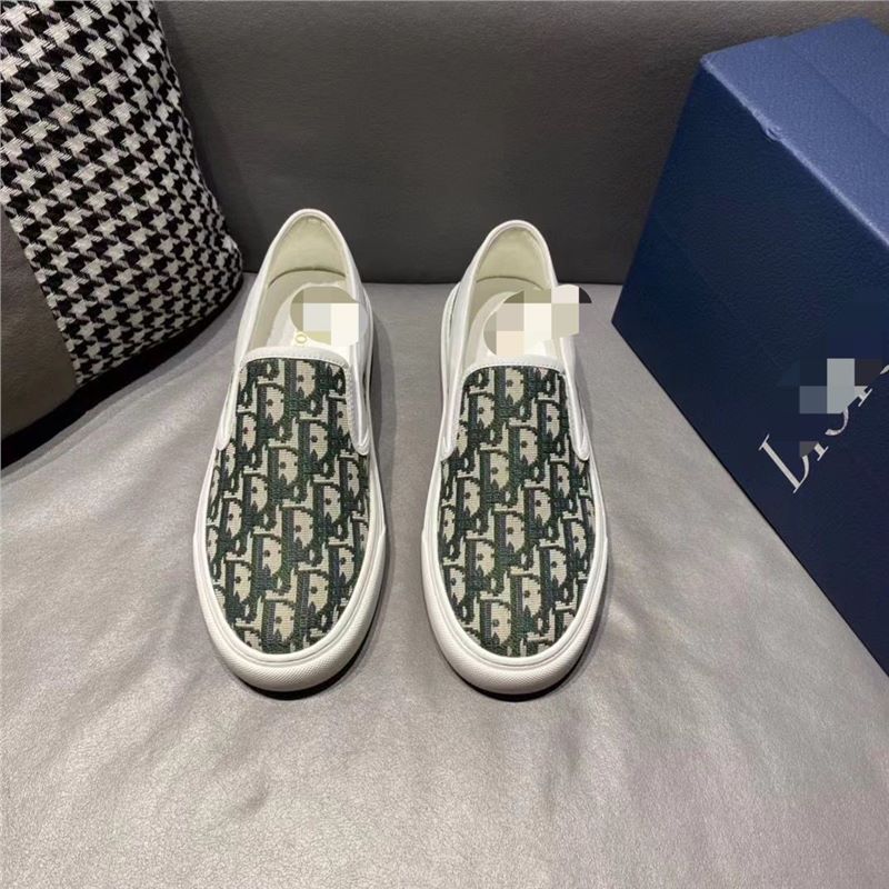 2025 nuevos zapatos Lefu, zapatos de lona de ante con pedales, zapatos de tabla perezosos impresos, zapatos casuales de suela gruesa para hombres