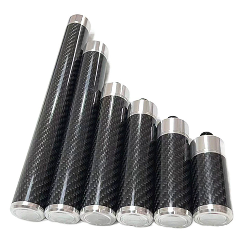 Кий для бильярда из углеродного волокна с удлиненной задней рукояткой для девятишарового бильярда, продается с задней заглушкой.