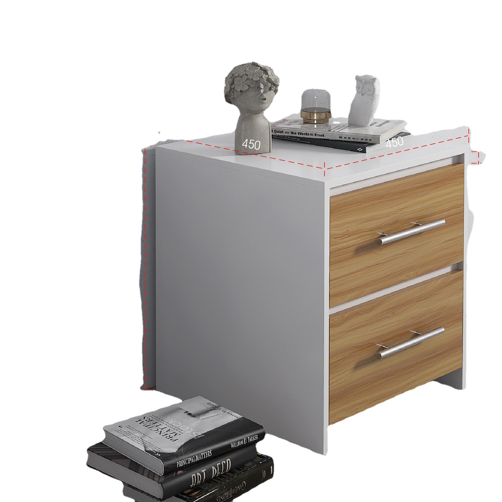 [Luz Vida Hogar] Luz de lujo mesita de noche simple moderna pequeña mesa simple dormitorio gabinete sofá gabinete lateral