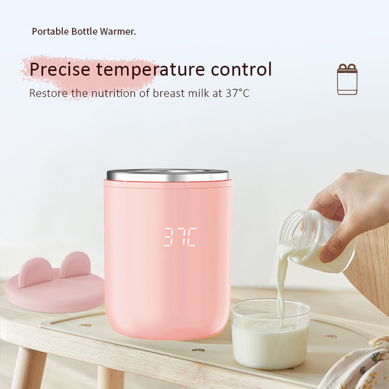 Cross-border warm milk machine smart electric heating warm milk machine wireless portable automatic constant temperature warm milk factory direct sale