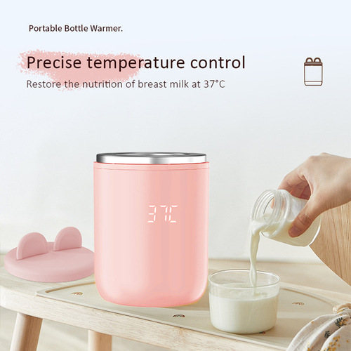 Cross-border warm milk machine smart electric heating warm milk machine wireless portable automatic constant temperature warm milk factory direct sale