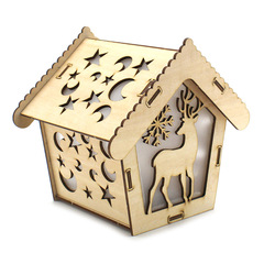 Lighting House Christmas Decorations Night Light Bedroom Art House Science Experiment DIY Handmade Christmas Gift