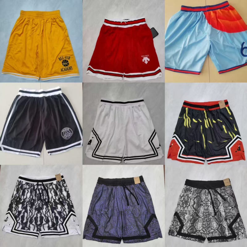 Retro Basketball Shorts Bulls Lakers Hornets Sports Shorts Retro Basketball Shorts Bulls Lakers Hornets Sports Shorts