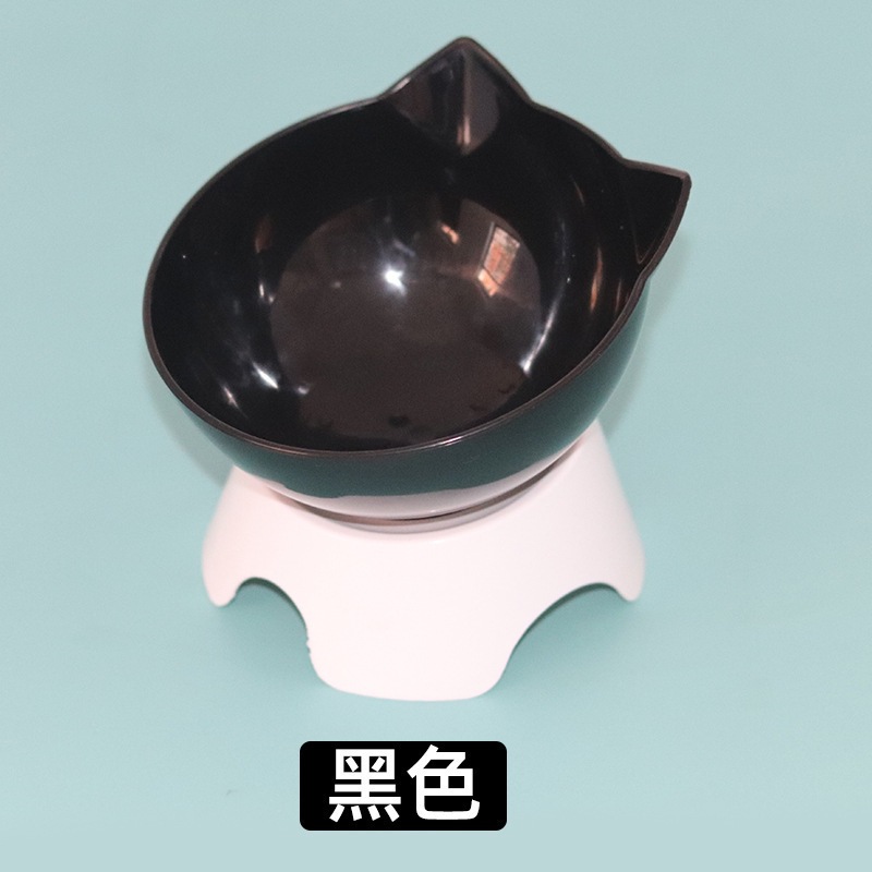 검은 고양이 귀 싱글 그릇 세트