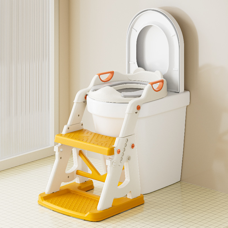 Inodoro infantil escalera para niños varones especiales para bebés femeninos cojín auxiliar escalera asiento inodoro anillo pedal