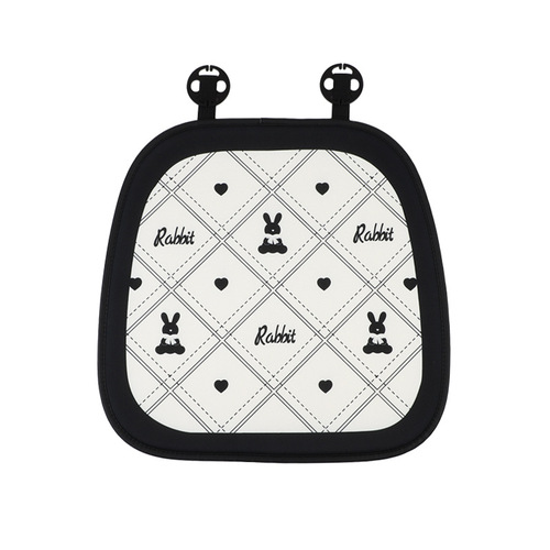 Car Seat Cushion Ice Silk Cartoon Cute Rabbit Car Anti-Slip Breathable Seat Cushion Creative Car Seat Cushion Summer