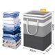 Folding Storage Basket Fabric Storage Bag Dirty Clothes Basket Moving Bag Waterproof Quilt Bag Wardrobe Storage Box Tidy Bag